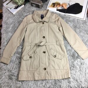 Gap khaki trench coat